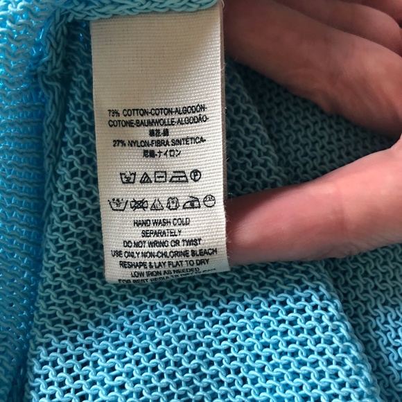 Free People Blue Clear Day Sweater - Picture 5 of 9